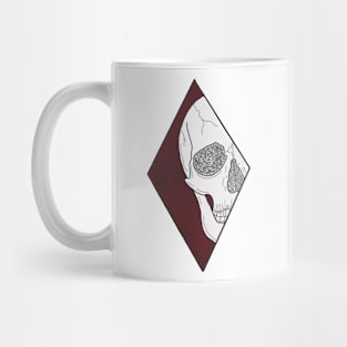 Diamond Skull Mug